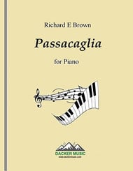 Passacaglia piano sheet music cover Thumbnail